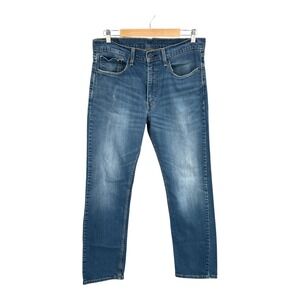 Levis 559 Jeans Mens 34x29 Blue Straight Leg Medium Wash Denim Pants Distressed